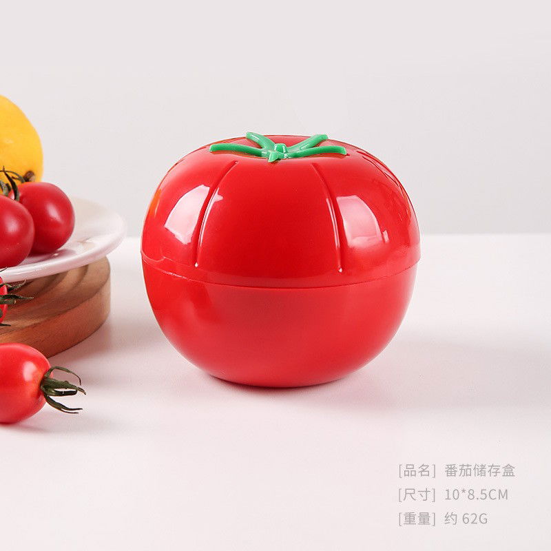 Cutie de depozitare si pastrare a alimentelor, Plastic, Flippy, Model Rosie, 10x10x8.5 cm, Rosie [3]