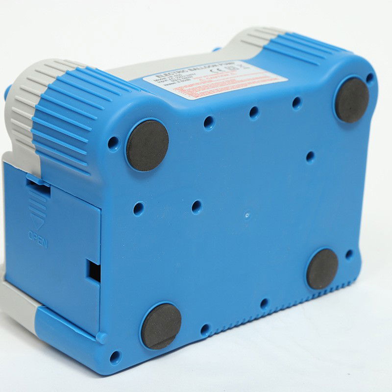 Pompa Electrica de Umflat Baloane, Flippy, cu Doua Iesiri, 220V, Putere 680W, Accesorii petrecere, Albastru-Gri [5]