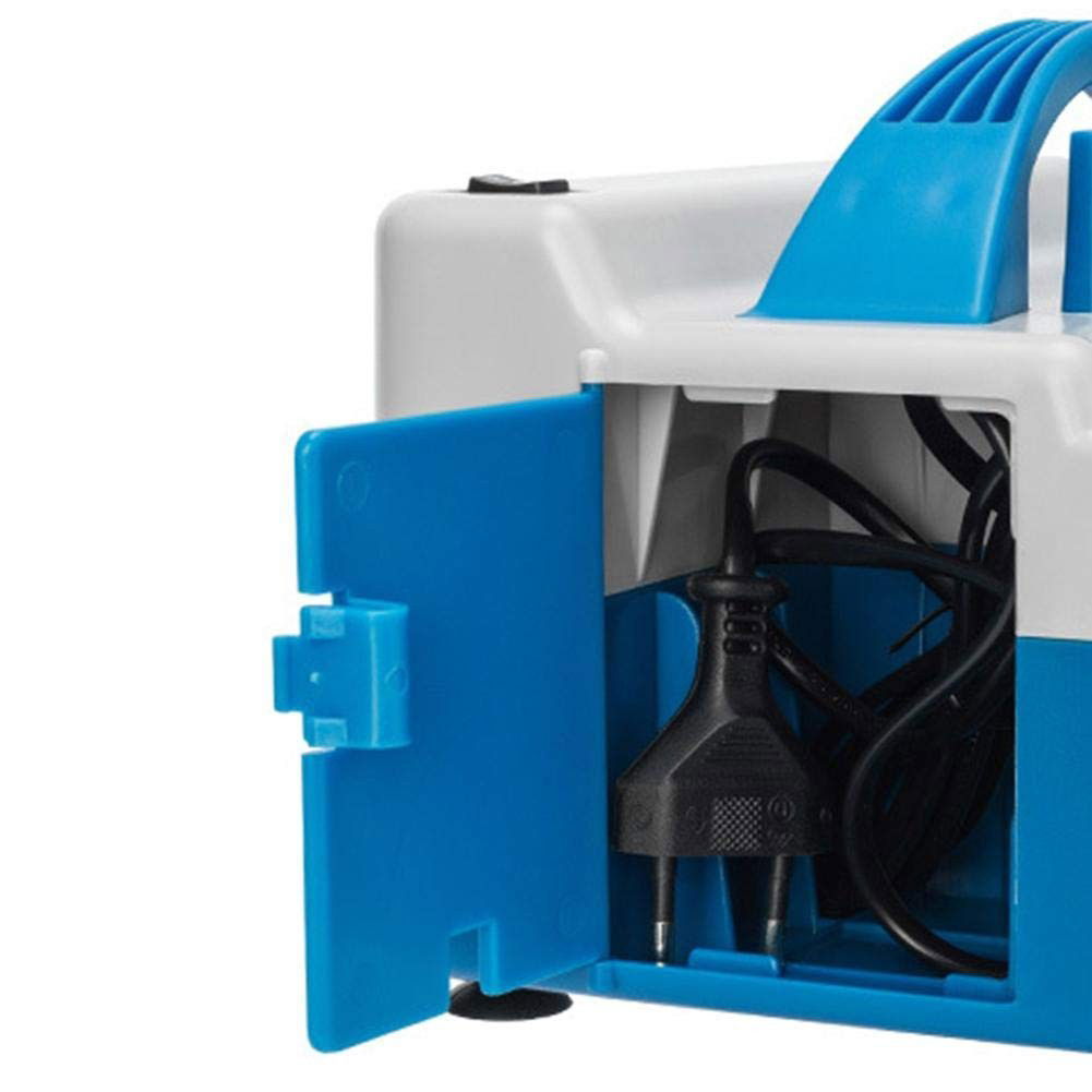 Pompa Electrica Pentru Umflat Baloane, 700 W, Doua Capete de Umflat, din Plastic, Albastru [3]