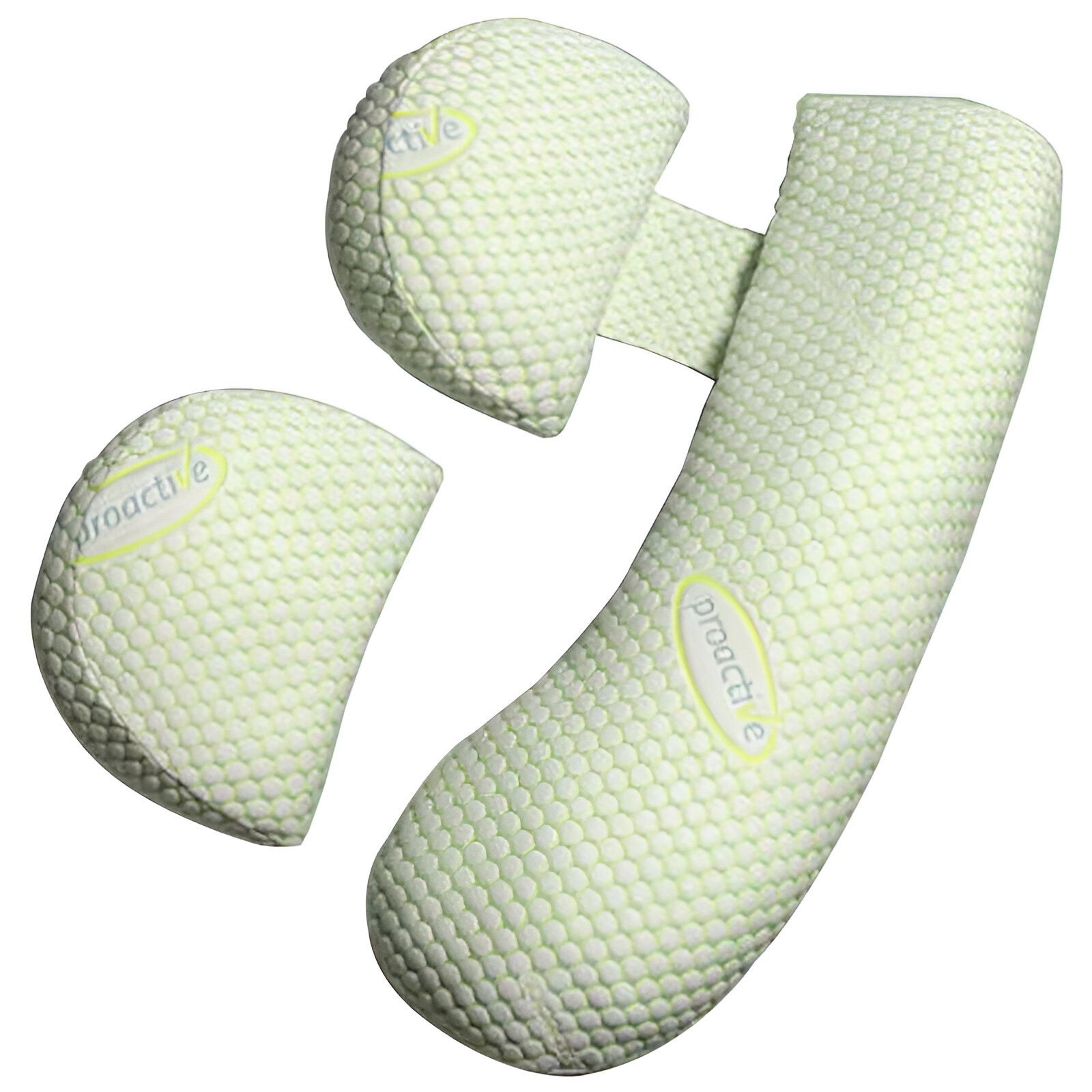 Perne Voiaj, Paturi si Textile - Set Perna pentru Gravide, Flippy, Husa Detasabila, Utilizare in Forma H si U, Reglabila, Latime Ajustabila, Proactive, Verde