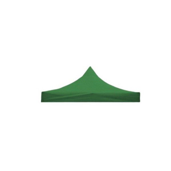 Corturi Evenimente si Articole Camping - Prelata,copertina pentru acoperis cort tip pavilion Flippy, 3 x 3 m , impermeabila, invelis din material textil oxfort 700D, cauciucat Verde