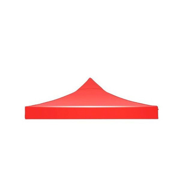 Corturi Evenimente si Articole Camping - Prelata,copertina pentru acoperis cort tip pavilion Flippy, 3 x 3 m , impermeabila, invelis din material textil oxfort 700D, cauciucat Rosu