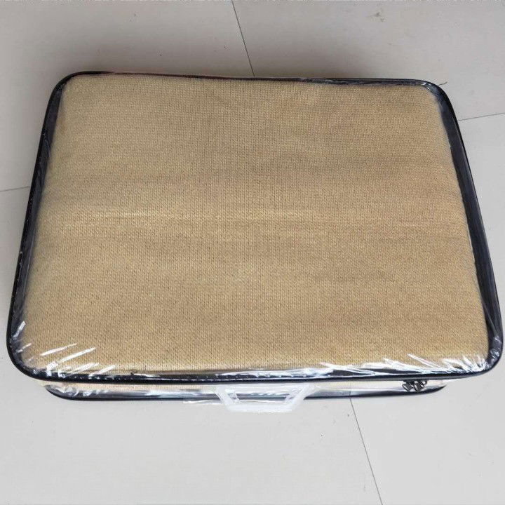 Prelata de soare/ Copertina de tip parasolar pentru terasa si gradina, Flippy, triunghiulara, 3x3x3 m, galbena [3]