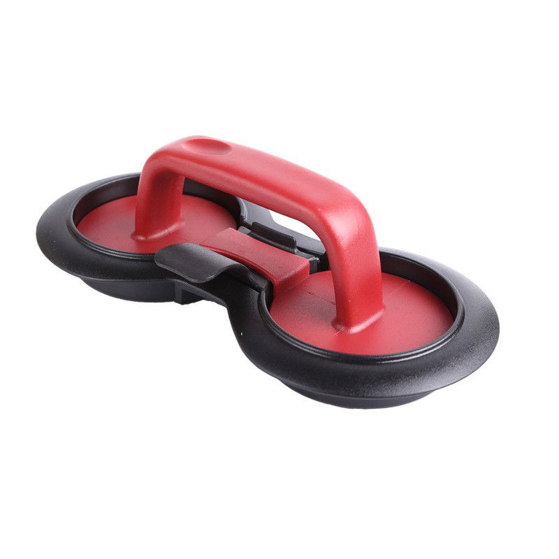 Ustensile pentru Bucătărie - Presa dubla pentru hamburgeri 2 in 1, forma si presa, cu maner, material ABS, 20x10 cm, 140 g, negru