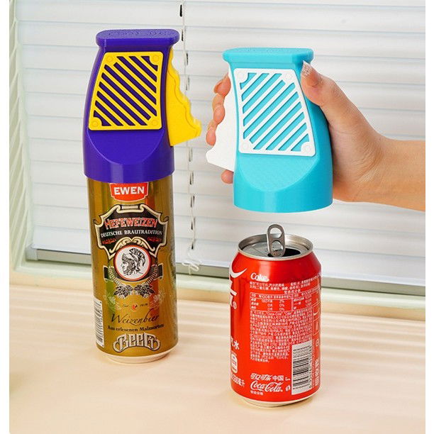 Desfacator Doze, Flippy, din ABS, 10.7 x 8 cm, Manual, Albastru Deschis/Alb [4]