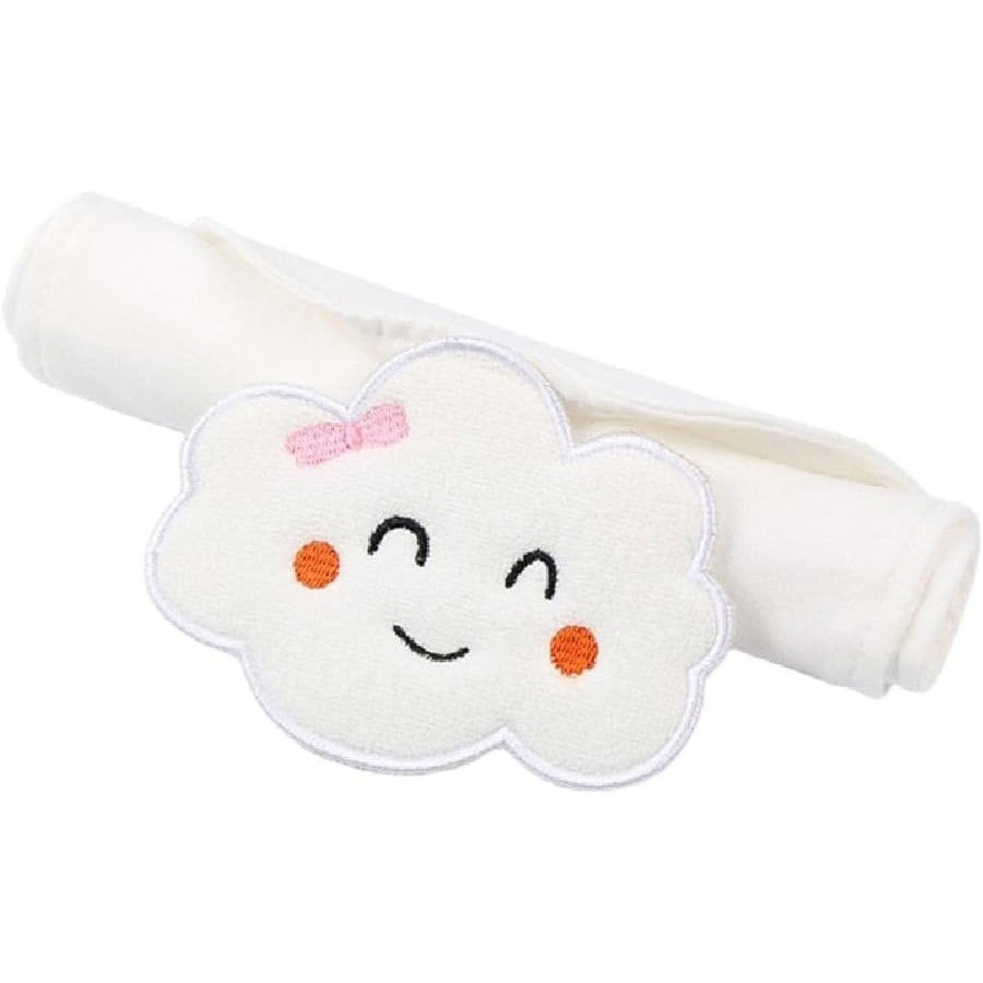 Articole Diverse copii - Prosop Absorbant, Flippy, din Bumbac, pentru Bebelusi, 19x28 cm, Model Norisor, Alb