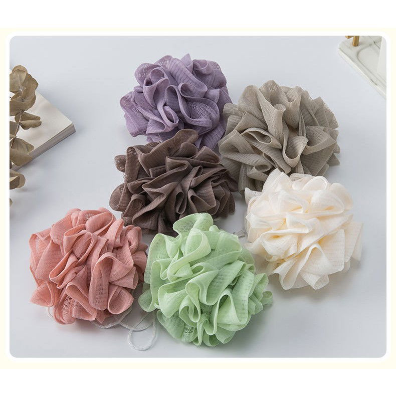 Prosop de Baie, Flippy, 2in1, cu Burete din Plasa, 17 x 17 cm, Verde [6]