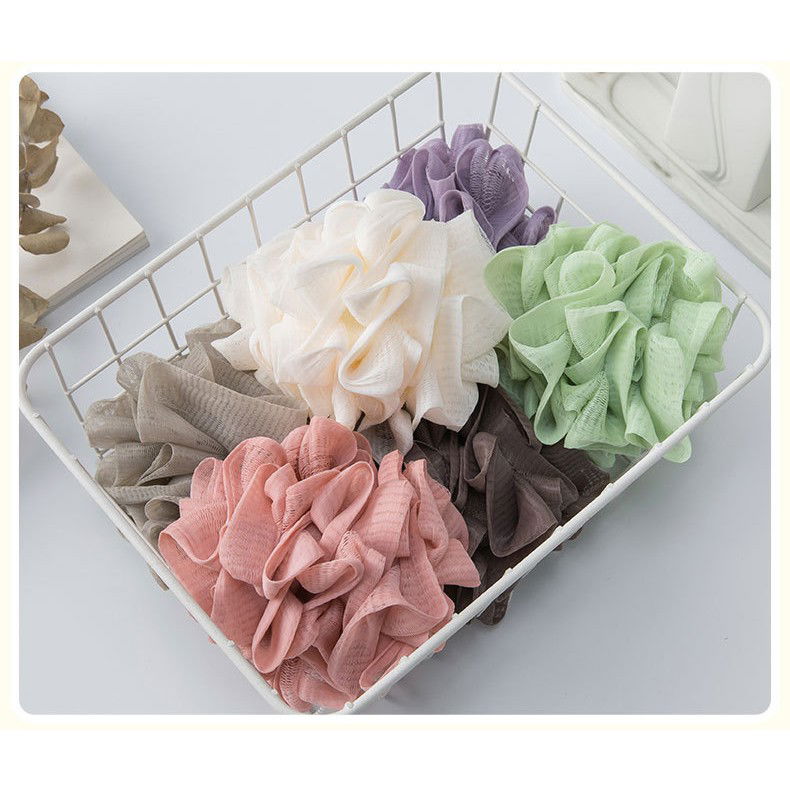 Prosop de Baie, Flippy, 2in1, cu Burete din Plasa, 17 x 17 cm, Verde [5]