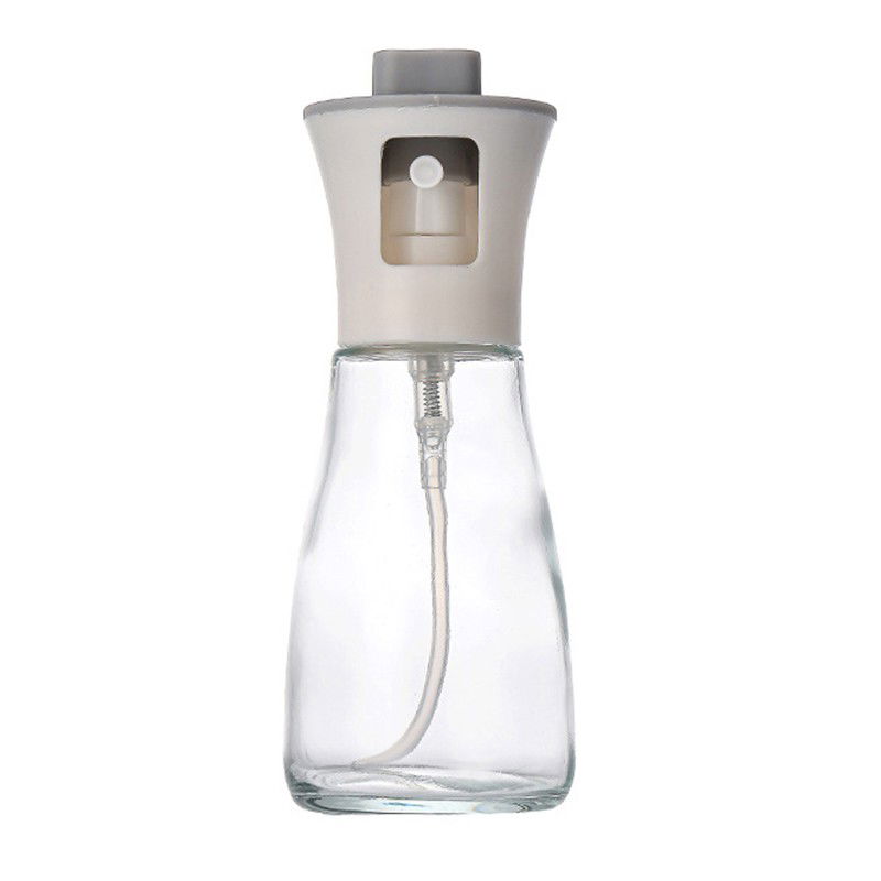 Organizatoare si Depozitare Bucatarie - Pulverizator pentru Ulei, Flippy, Pulverizator din Sticla pentru Otet sau Alte Lichide, Simplu Reincarcabil, Multifunctionale, 17.3 x 5.6 cm, Capacitatea 170 ml, Alb