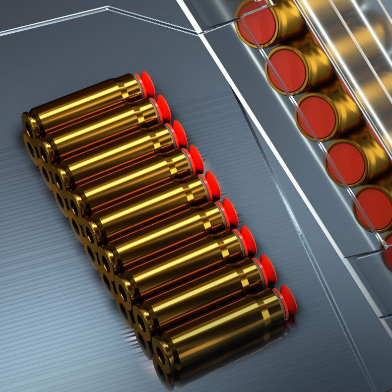 Pusca de Jucarie Cameleon Ultrarealista, Flippy, cu Luneta, 20 de Proiectile din Spuma Moale, 10 Cartuse, 80 cm, 8 ani+, Verde [3]