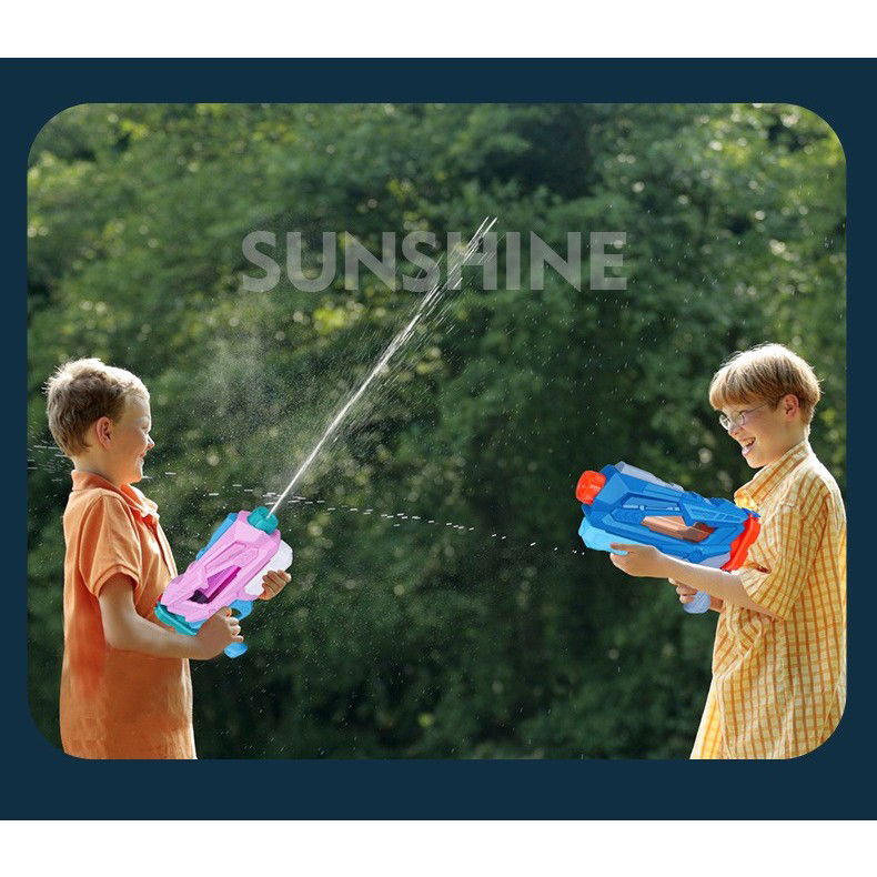 Pistoale cu apa - Pistol cu Apa pentru Copii, Rezervor, Pentru Piscina/Plaja, Flippy, 6ani+, 5 duze, Quick Fill, Roz, 800ML