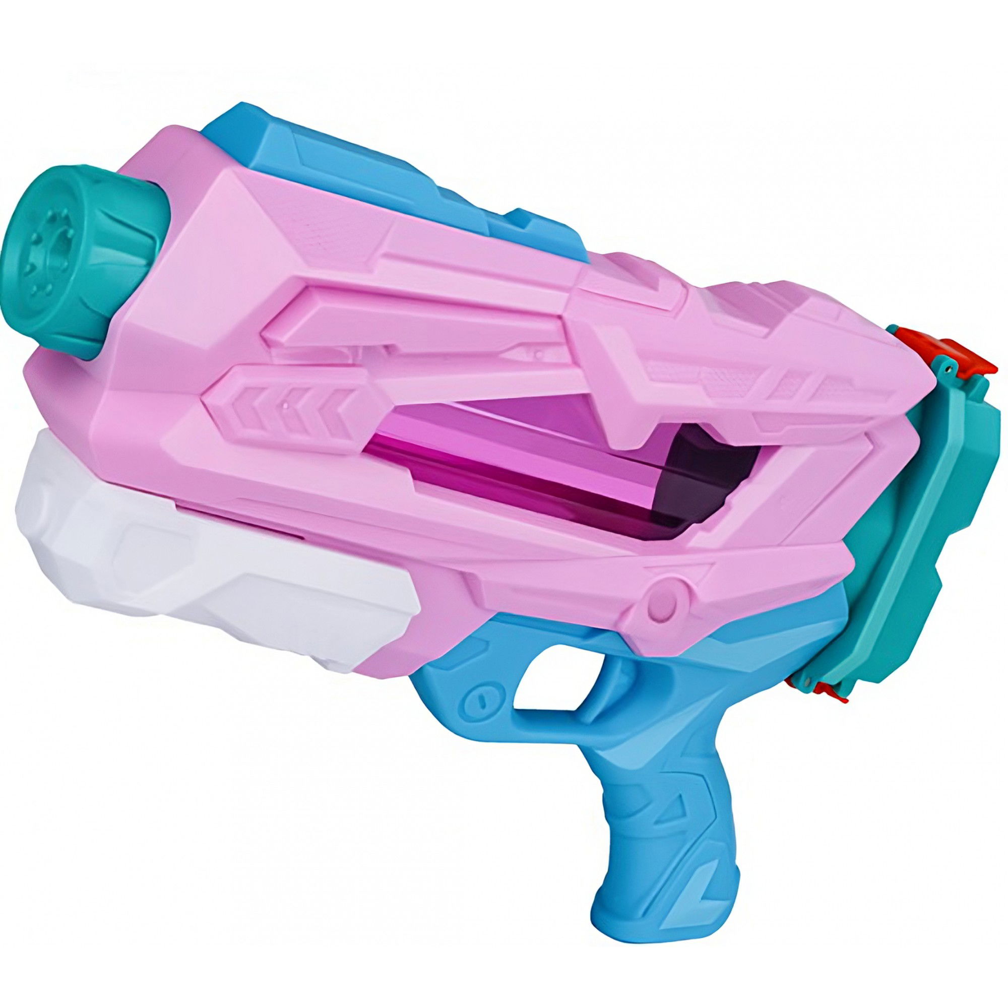 Pistoale cu apa - Pistol cu Apa pentru Copii, Rezervor, Pentru Piscina/Plaja, Flippy, 6ani+, Quick Fill, Roz, 600ML