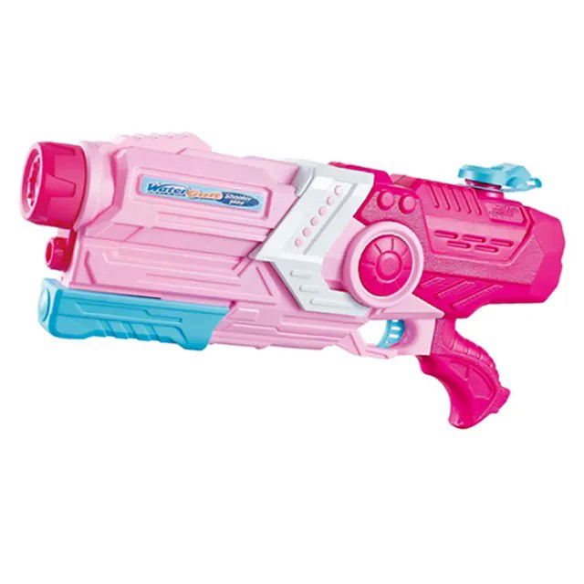 Pistoale cu apa - Pistol cu Apa pentru Copii, Rezervor, Pentru Piscina/Plaja, Flippy, 6ani+, Roz, 2000ML