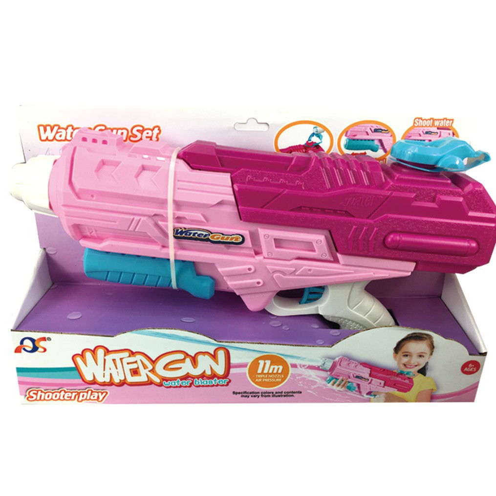 Pistol cu Apa pentru Copii, Rezervor, Pentru Piscina/Plaja, Flippy, 6ani+, Roz, 1250ML [5]