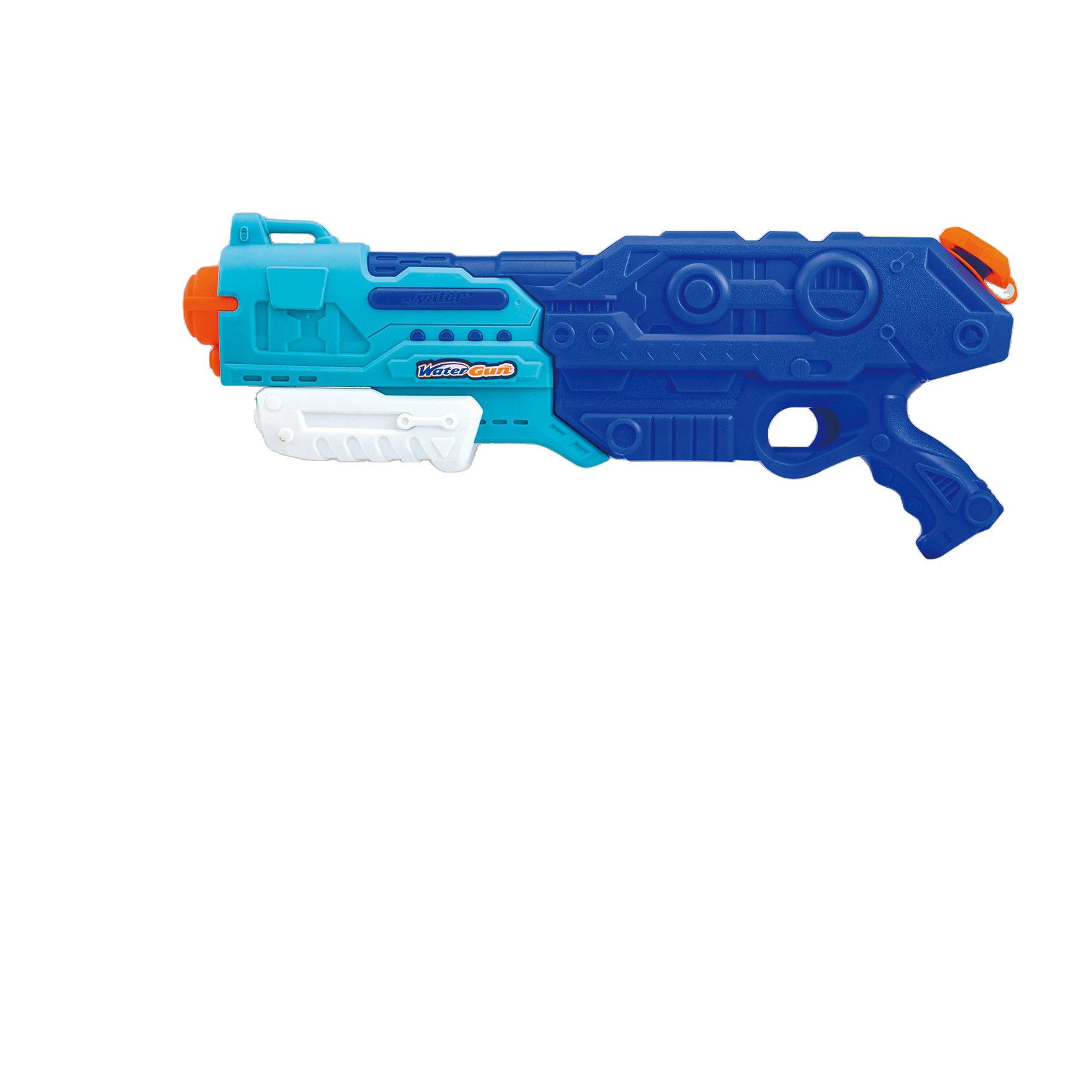 Pistoale cu apa - Pistol cu Apa pentru Copii, Rezervor de 1500 ml, Maner de transport, Pentru Piscina/Plaja, Flippy, 3 ani+, Bleumarin, Lungime 44 cm
