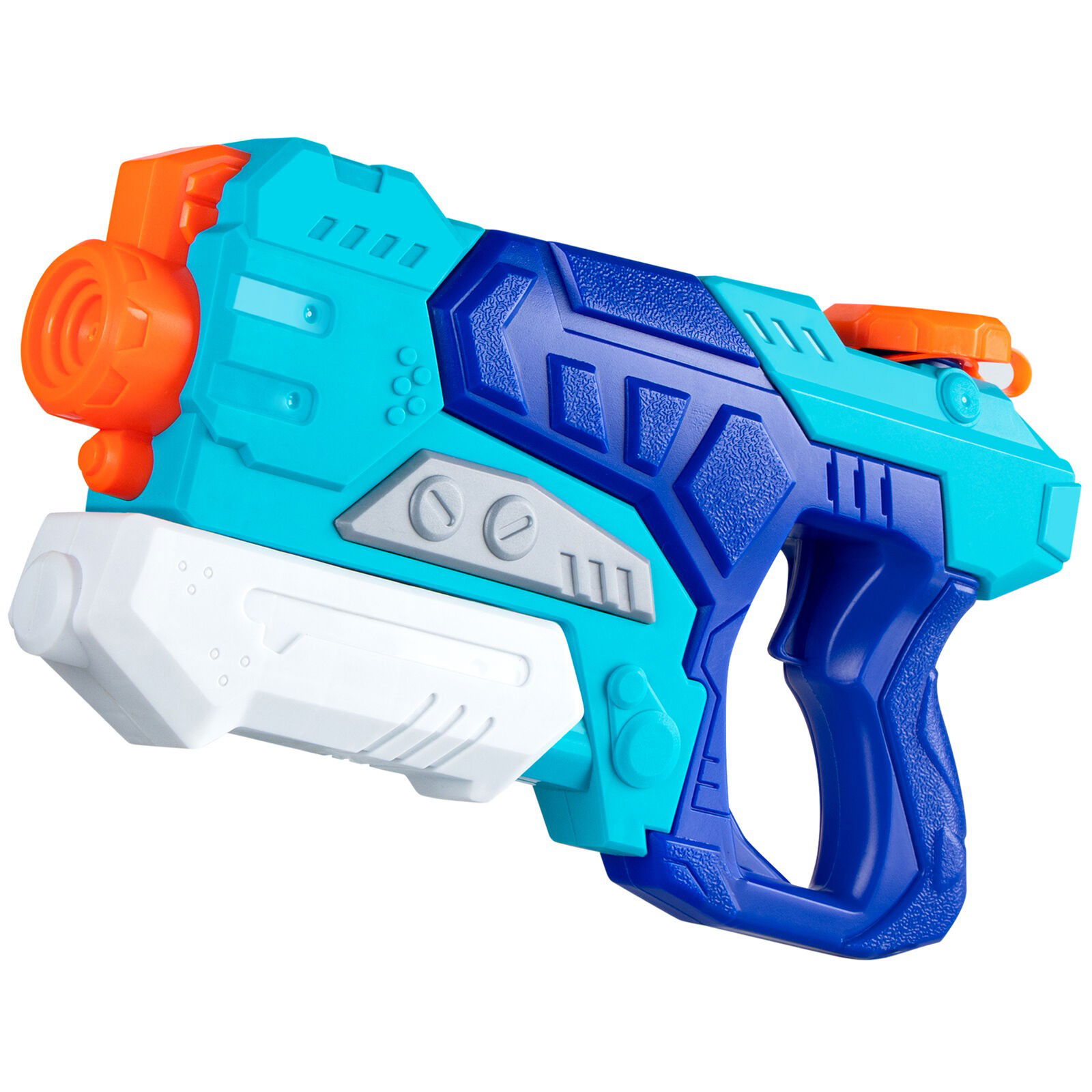 Pistoale cu apa - Pistol cu Apa pentru Copii, Rezervor, Pentru Piscina/Plaja, Flippy, 6ani+, Albastru, 500ML