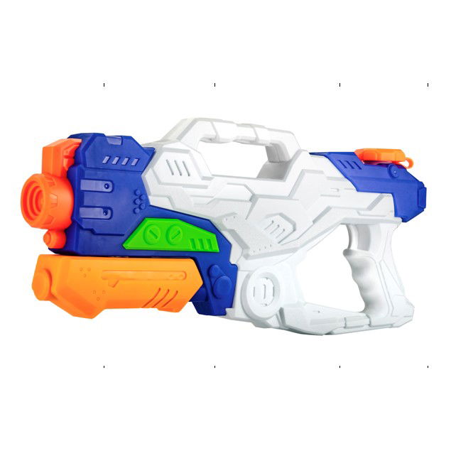 Pistoale cu apa - Pistol cu Apa pentru Copii, Rezervor, Pentru Piscina/Plaja, Flippy, 6ani+, 3 duze, Multicolor, 1000ML