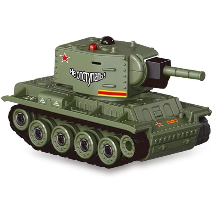 Jucarii interactive - Mini Tanc cu Telecomanda, Flippy, Wireless, 4 x 8 x 4 cm, cu Infrarosu, Verde