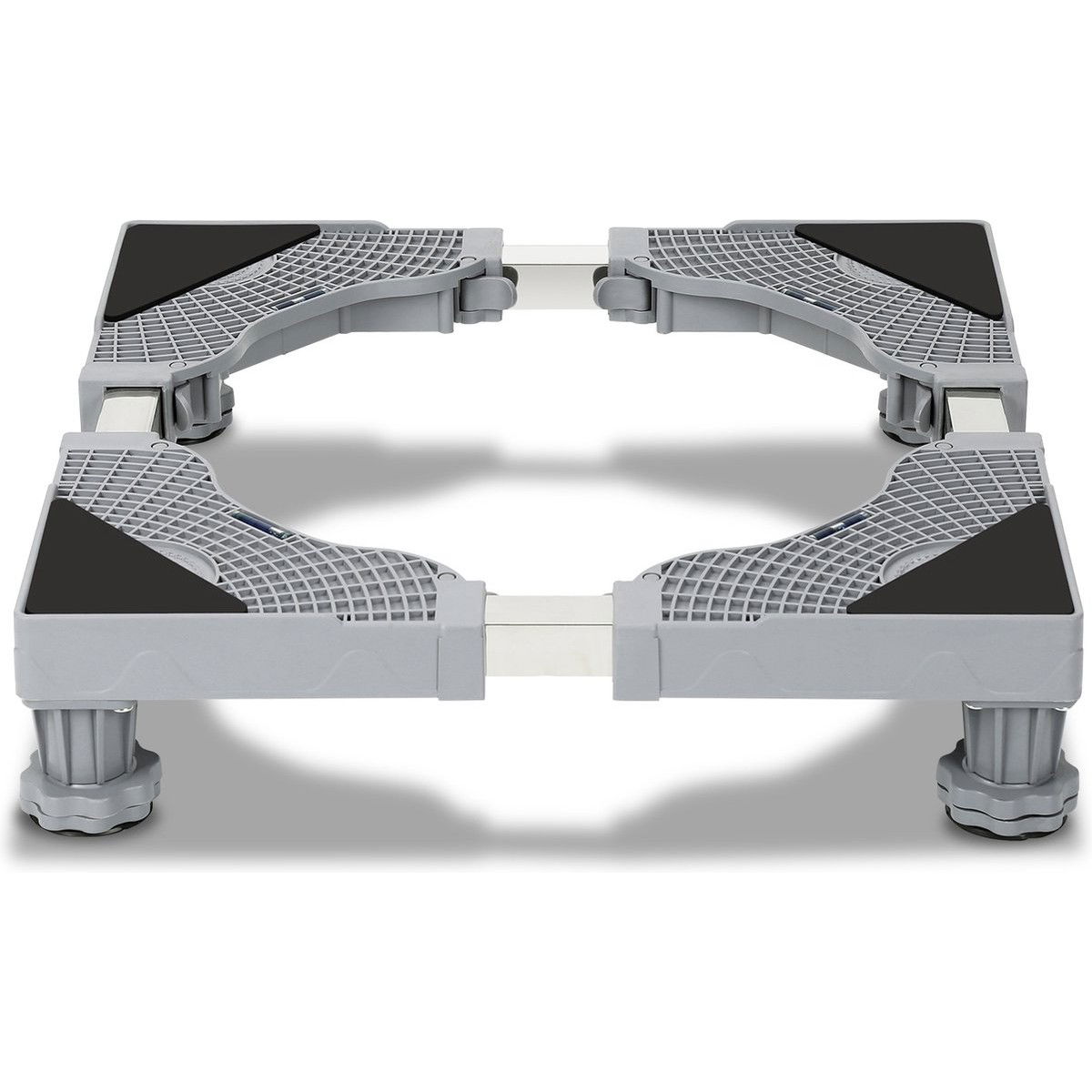 50 - 100 LEI - Suport Universal Reglabil, Flippy, pentru Frigider, Masina de Spalat, Uscator, Ajustabil, 4 Picioare, Antiderapant, Gri
