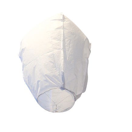 Accesorii Petrecere - Lampion zburator, Flippy, hartie biodegradabila, Alb