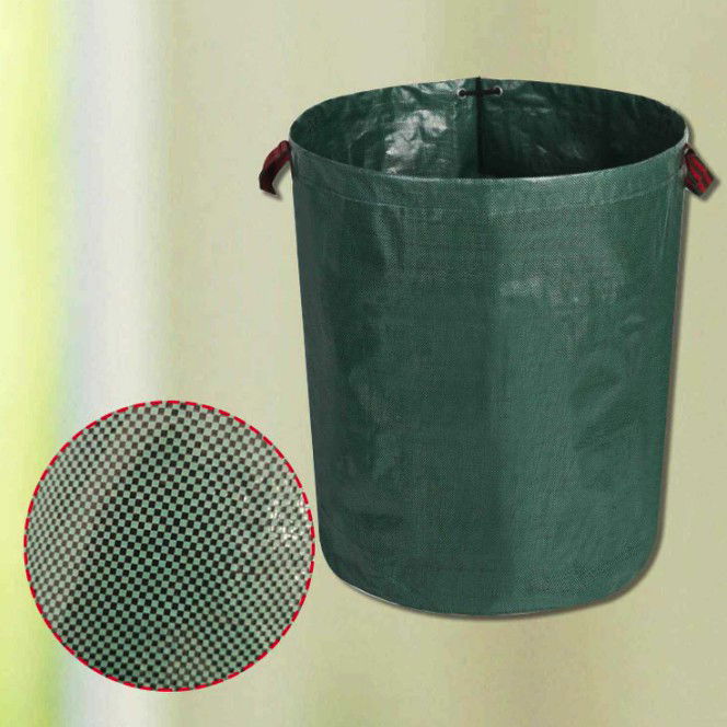 Sac de Colectare a Frunzelor, Flippy, Cos Sac pentru Gradina, Sac de Depozitare a Frunzelor, 45 x 76 cm, 120 l, Verde [4]