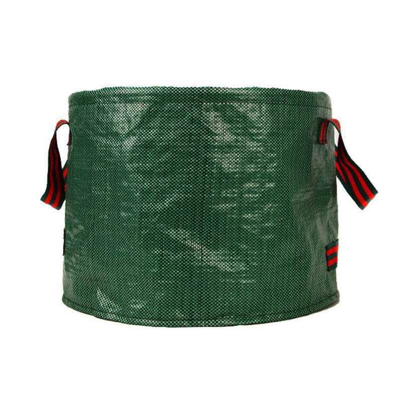 Articole pentru Gradina si Bricolaj - Sac de Colectare a Frunzelor, Flippy, Cos Sac pentru Gradina, Sac de Depozitare a Frunzelor, 45 x 38 cm, 60 l, Verde