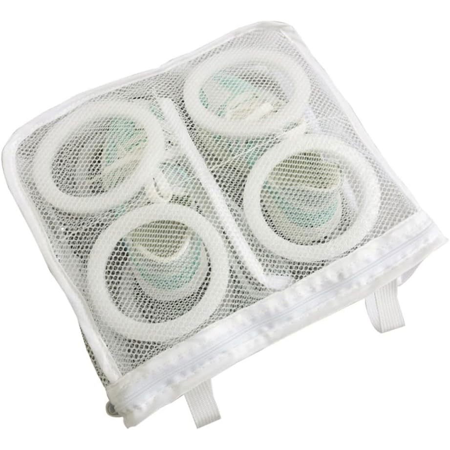 Pentru casa - Sac pentru Spalare Incaltaminte, Flippy, pentru Masina de Spalat, 28x24.5x8 cm, Alb