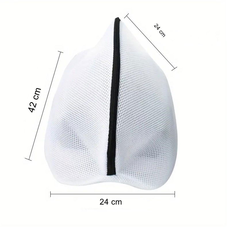 Produse ingrijire incaltaminte - Sac pentru spalare si uscare incaltaminte Flippy, compatibil cu masina de spalat, material rezistent, 42 x 24 x 24 cm, alb