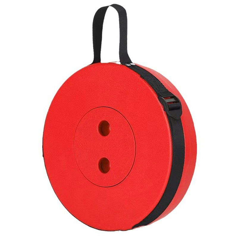 Scaun Telescopic Pliabil pentru Camping si Pescuit, Flippy, Portabil, Universal, Sustine 150 kg, ABS, Diametru 25 cm, Extensibil, Inaltime 45 cm, Multicolor [3]