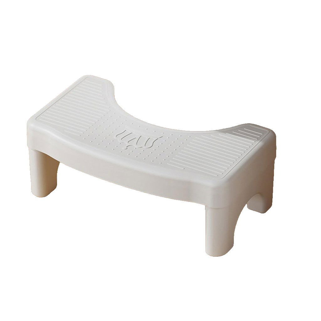 Articole pentru baie - Scaunel WC, Flippy, Tratament Impotriva Hemoroizilor si Constipatiei, Scaun Inaltator WC Copii, Suport Picioare WC, Taburet Inaltator Pozitia Corecta Ghemuit Pe WC, Plastic Rezistent, 17x22x38 cm, Alb