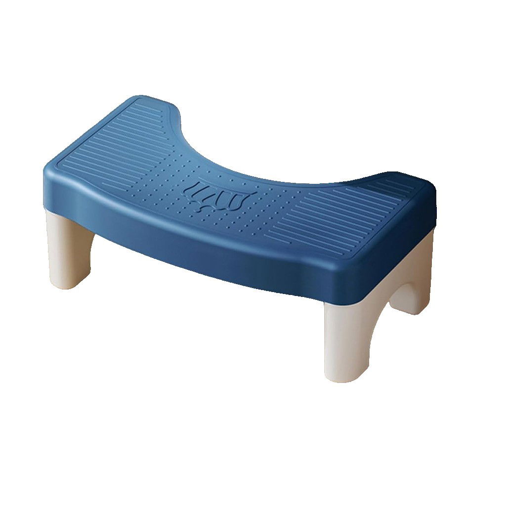 Articole pentru baie - Scaunel WC, Flippy, Tratament Impotriva Hemoroizilor si Constipatiei, Scaun Inaltator WC Copii, Suport Picioare WC, Taburet Inaltator Pozitia Corecta Ghemuit Pe WC, Plastic Rezistent, 17x22x38 cm, Alb