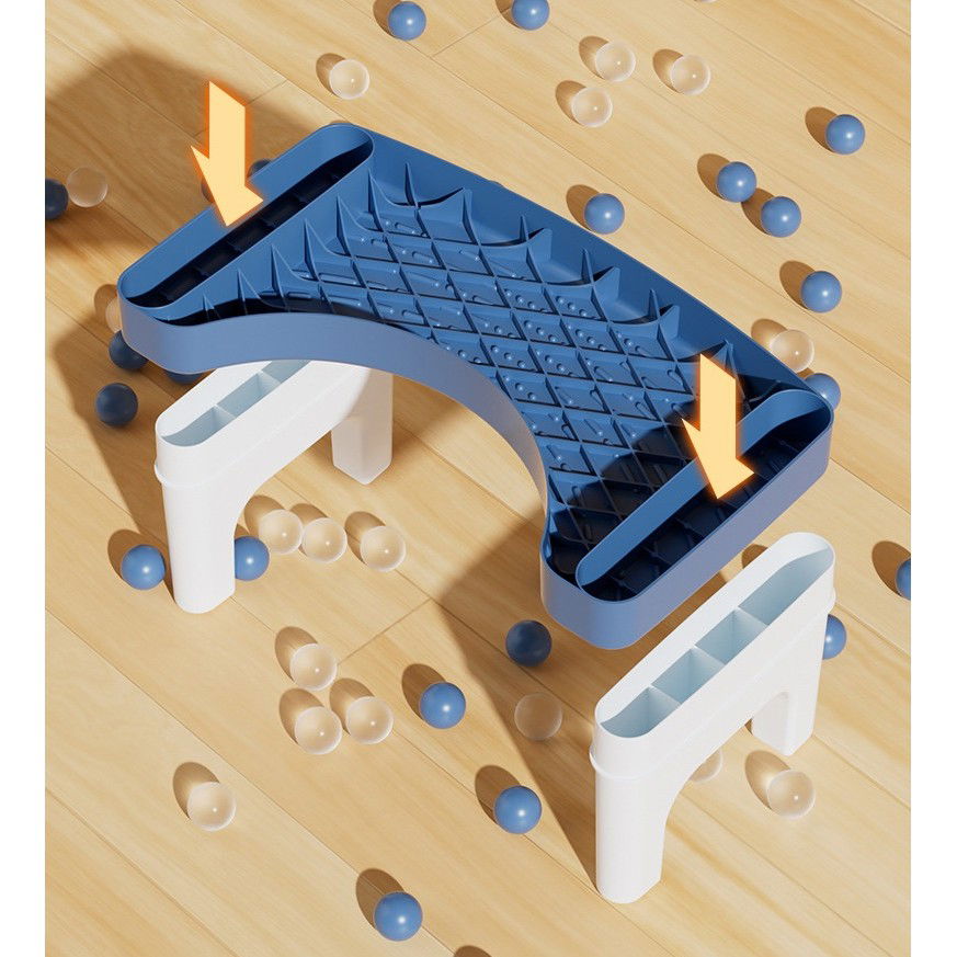 Scaunel WC, Flippy, Tratament Impotriva Hemoroizilor si Constipatiei, Scaun Inaltator WC Copii, Suport Picioare WC, Taburet Inaltator Pozitia Corecta Ghemuit Pe WC, Plastic Rezistent, 17x22x38 cm, Alb [5]