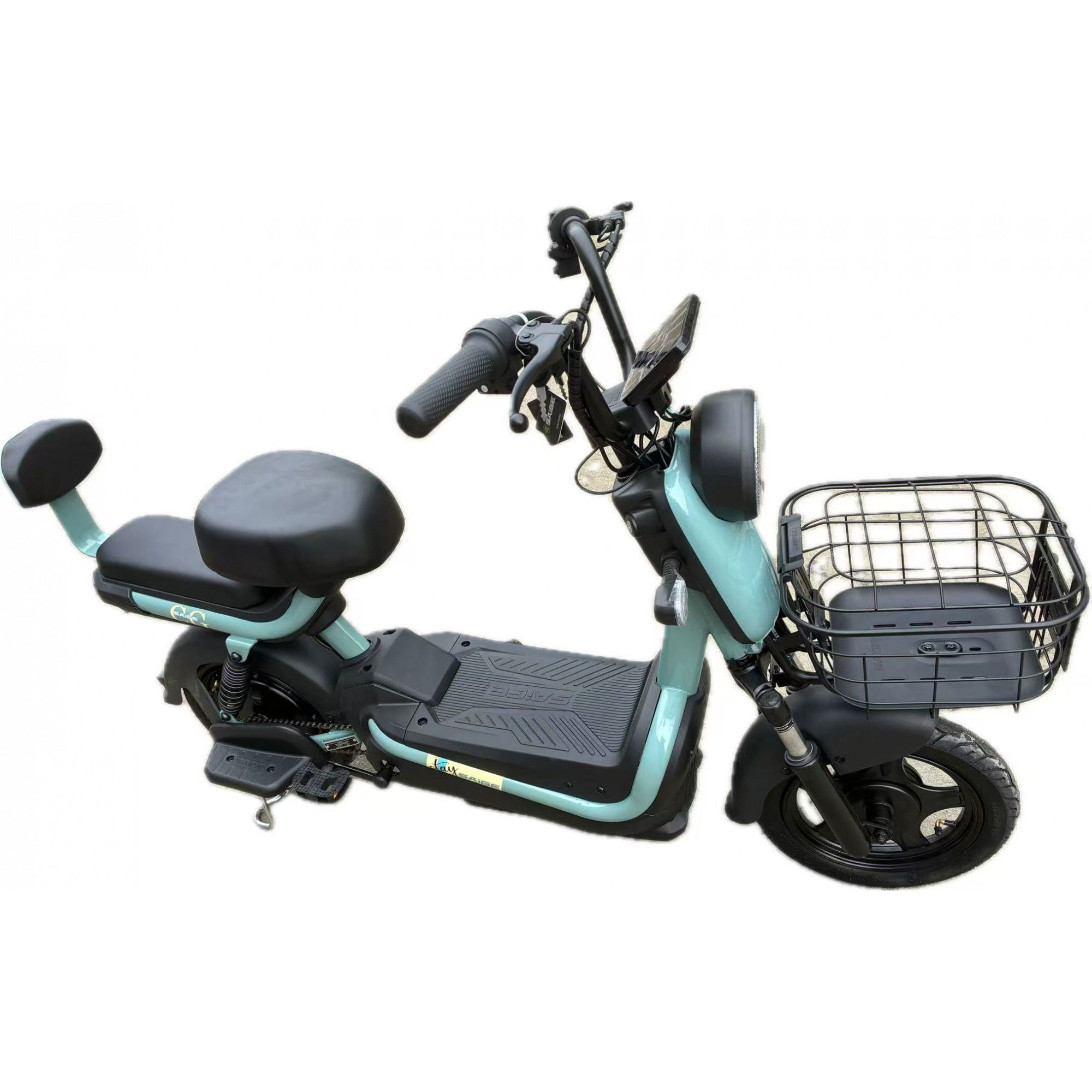 Scuter Electric KG, Saige, Fara Permis, Motor 500W, Baterie 48V20Ah, Autonomie 60km, 153x40x85 cm, Viteza Maxima 25km/h, Verde [5]