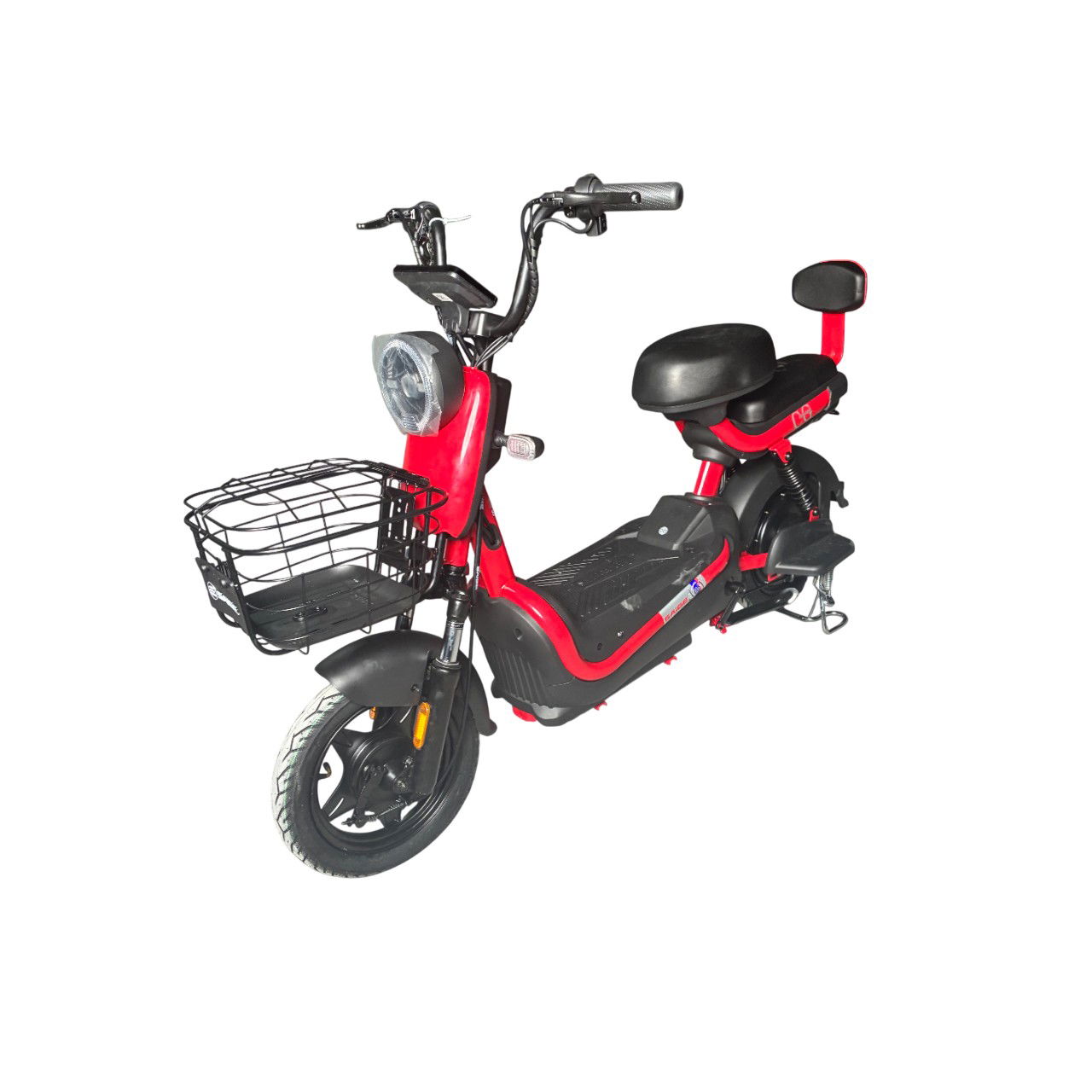 Scuter Electric KUGE, Saige, Fara Permis, Motor 500W, Baterie 48V20Ah, Autonomie 60km, 153x40x85 cm, Viteza Maxima 25km/h, Rosu [4]