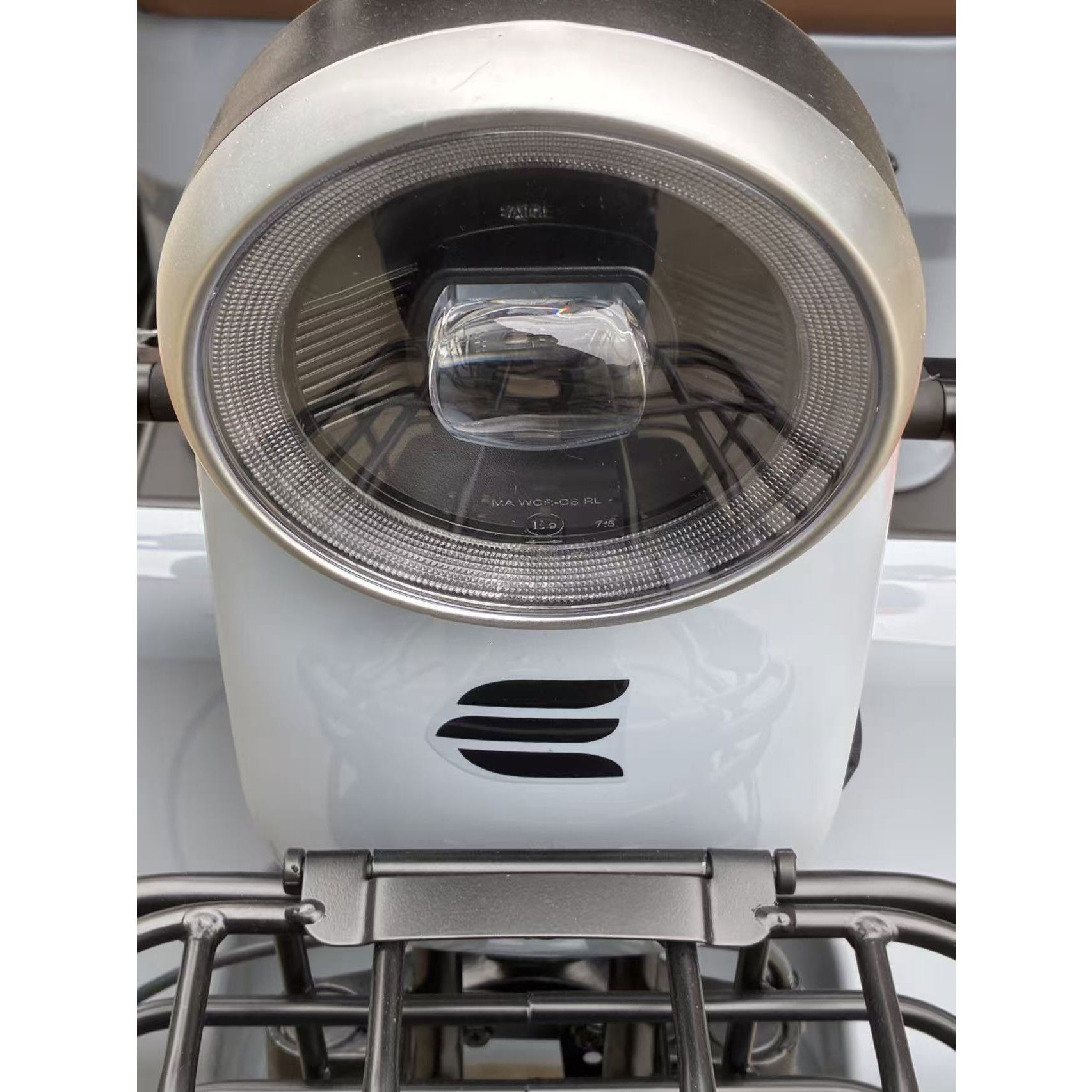 Triciclu Electric V6, Saige, Fara Permis, cu Doua Locuri, Motor 1800W, Baterie 72V24Ah, Autonomie 60km, 220x88x105 cm, Viteza Maxima 25km/h, Gri [9]