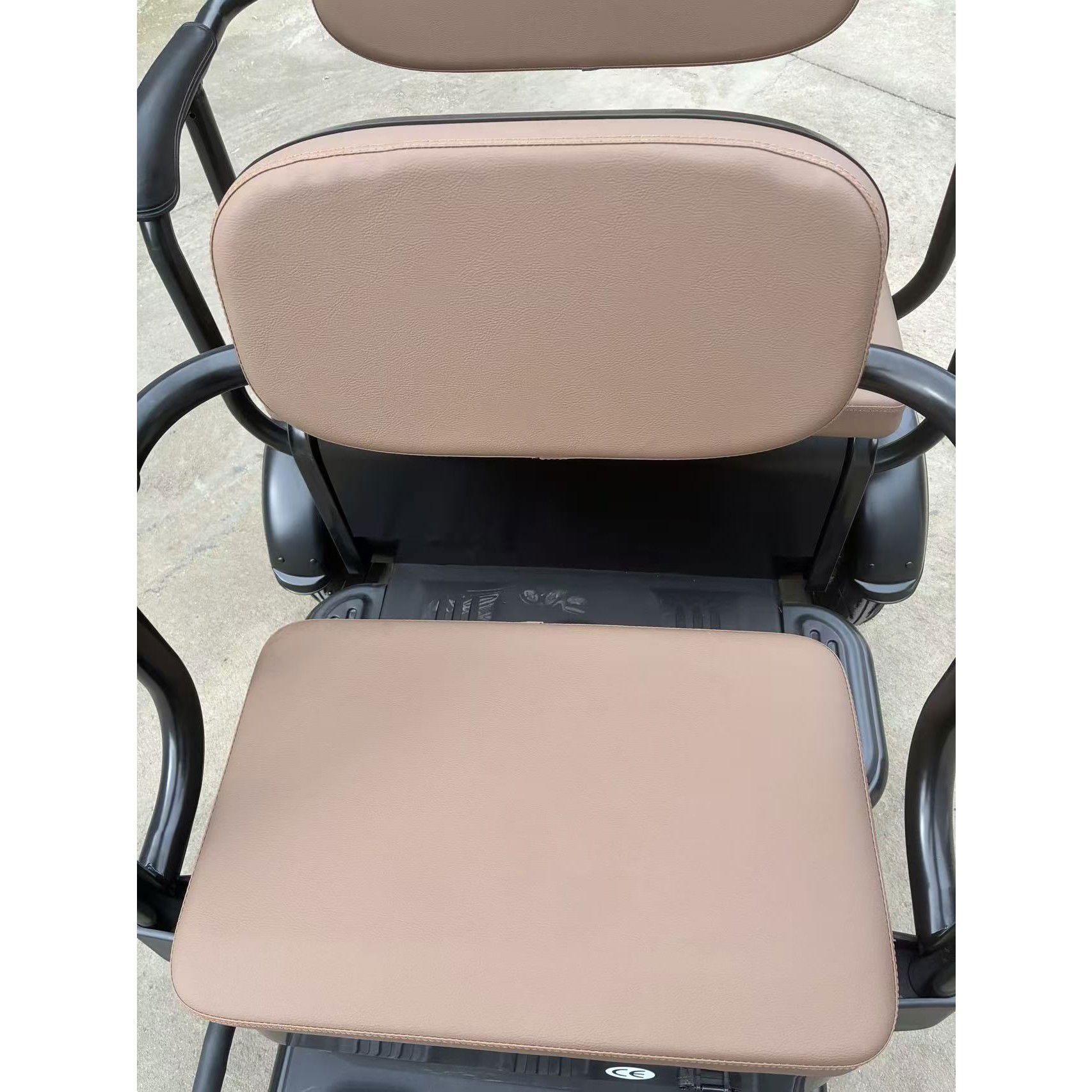 Triciclu Electric V6, Saige, Fara Permis, cu Doua Locuri, Motor 1800W, Baterie 72V24Ah, Autonomie 60km, 220x88x105 cm, Viteza Maxima 25km/h, Negru [7]