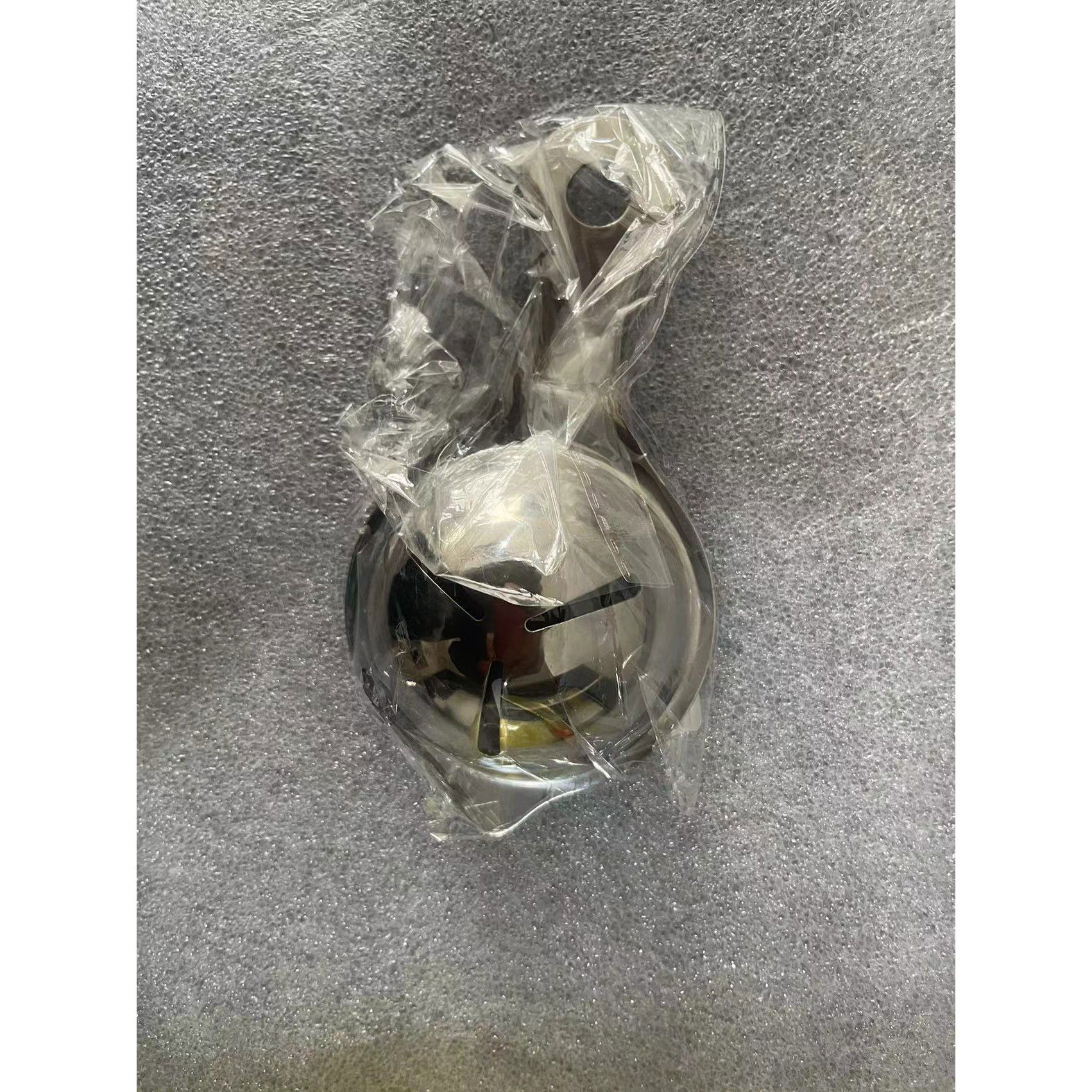 Separator de oua, separa albusul de galbenus, inox, usor de folosit, 14x7.5 cm, argintiu [7]