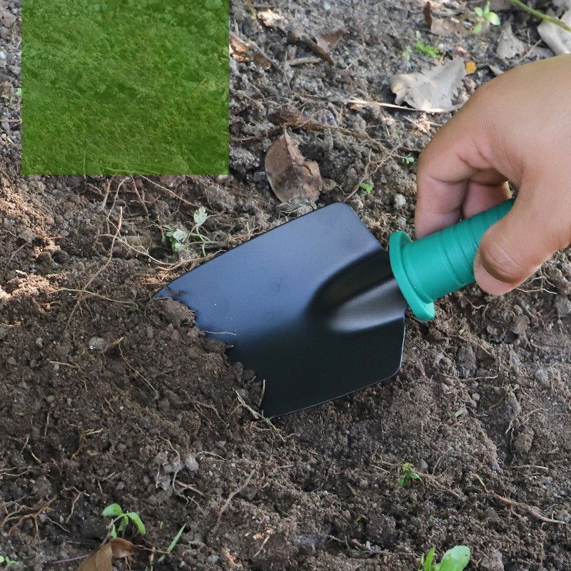 Set 10 accesorii pentru gradinarit Flippy, geanta depozitare inclusa, otel inoxidabil, 37 x 28 cm, verde [5]