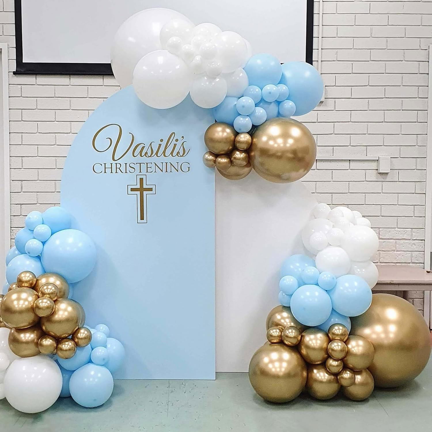 Baloane Latex - Set 10 Baloane din Latex, Flippy, Model Party, 13 cm, 1 g, Bleu