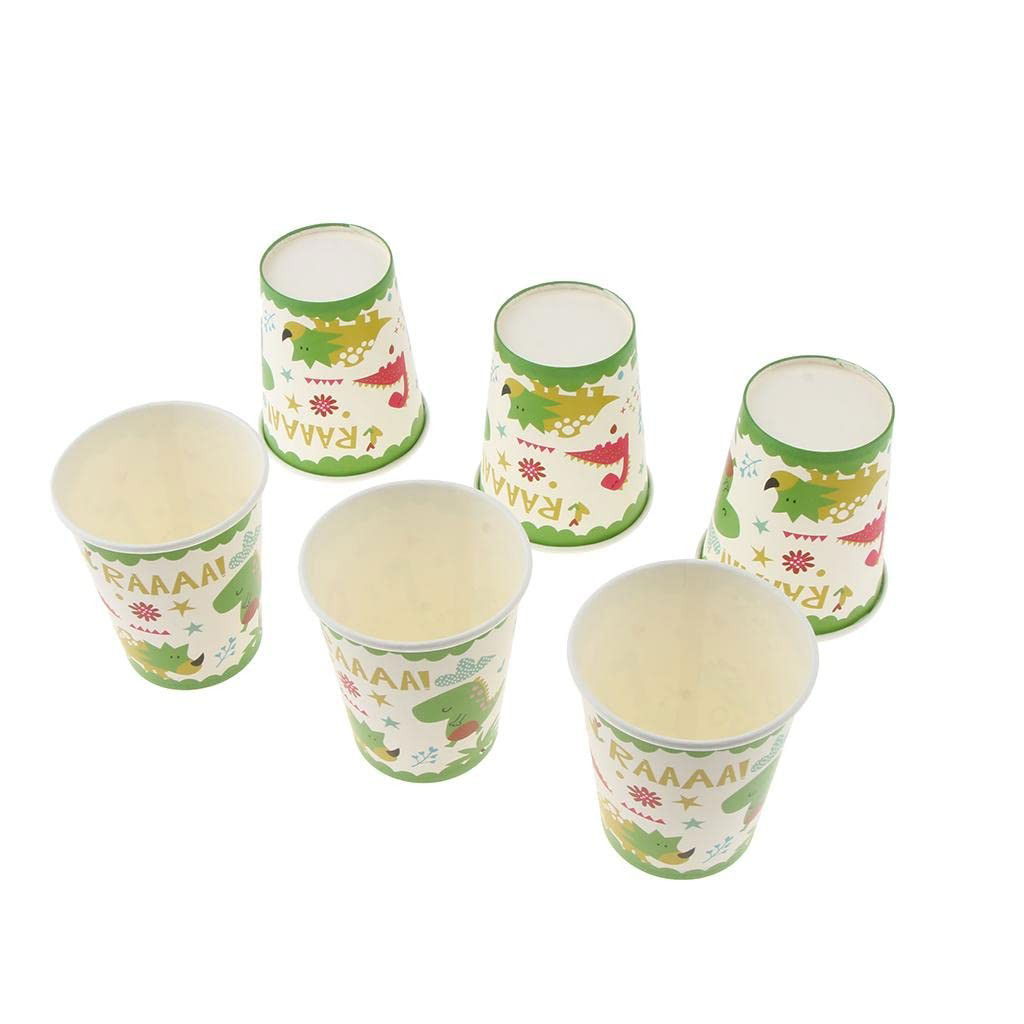 Set 10 Pahare Petrecere, Flippy, Colectia Dino Park, 8.5 x 7 x 5 cm, din Carton, Multicolor [4]