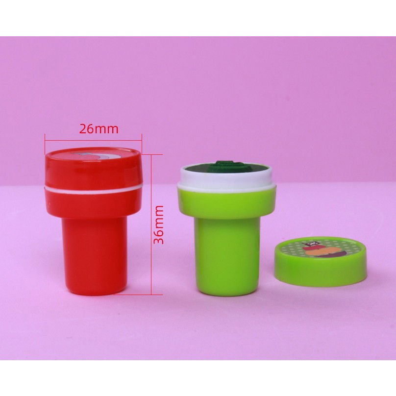 Set 10 Stampile, Flippy, pentru Copii 4-6 Ani, Model Printese din Desene, 20 x 5 x 2 cm, Multicolor [6]