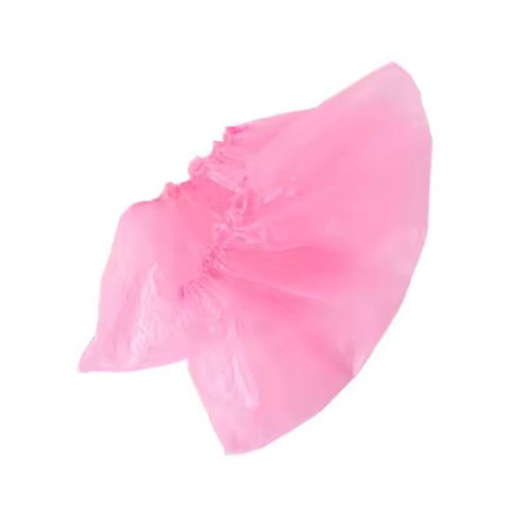 Pentru casa - Set 100 Huse de Pantofi Impermeabile de Unica Folosinta, Flippy, Universale, Roz, pentru Zile Ploioase