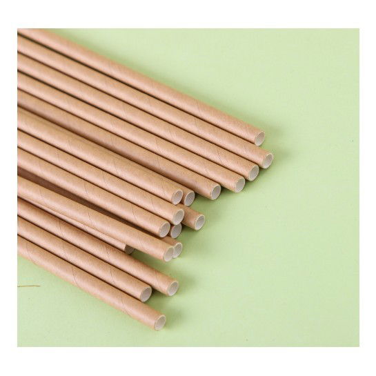 Set 100 Paie, Flippy, din Hartie, 20 cm, Model Uni, Kraft [4]