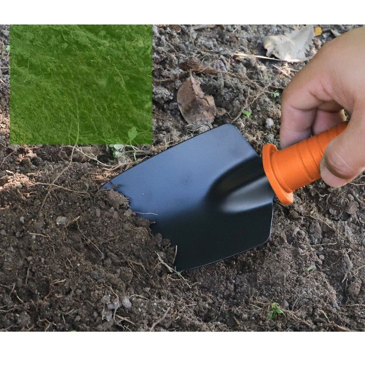 Set 12 accesorii pentru gradinarit Flippy, geanta depozitare inclusa, otel inoxidabil, 37 x 27 cm, portocaliu [8]