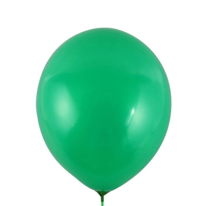 Baloane Latex - Set 12 Baloane, Flippy, din Latex Standard, 13 cm, Verde