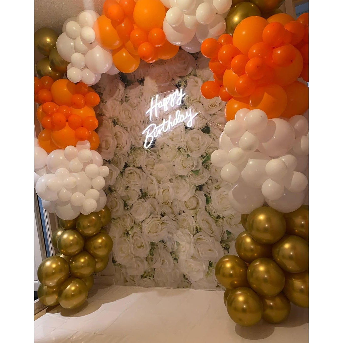 Set 12 Baloane, Flippy, din Latex Standard, 25 cm, Portocaliu [5]