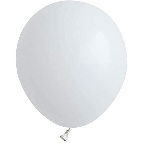 Baloane Latex - Set 12 Baloane, Flippy, din Latex Standard, 30 cm, Alb