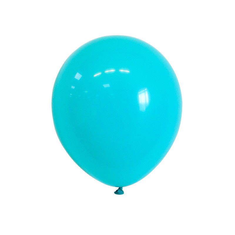 Set 12 Baloane, Flippy, din Latex Standard, 30 cm, Turcoaz [5]