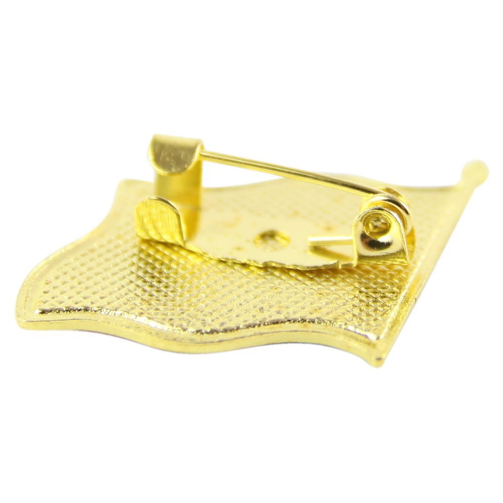 Set 12 Insigne Steag Tricolor Romania, Flippy, Model Brosa cu Ac de Siguranta, 20x20 mm [4]