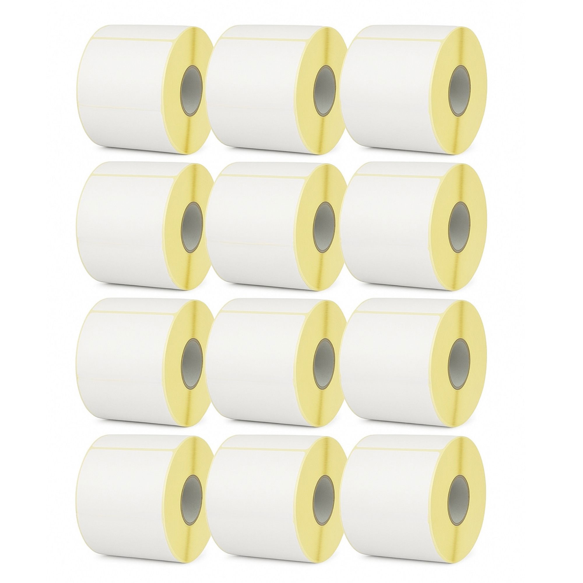 Etichete Autoadezive - Set 12 Role Etichete Autoadezive Termice 105x148mm, 400 Etichete/Rola, pentru AWB